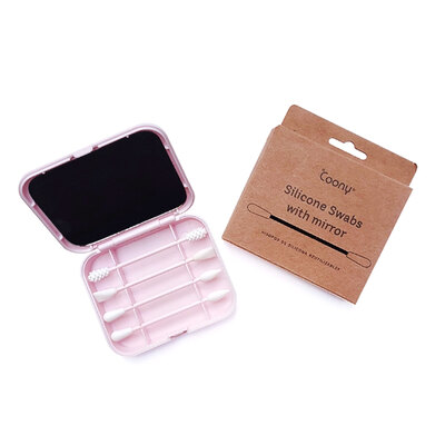 Coony Silicone Swabs With Mirror - 4U