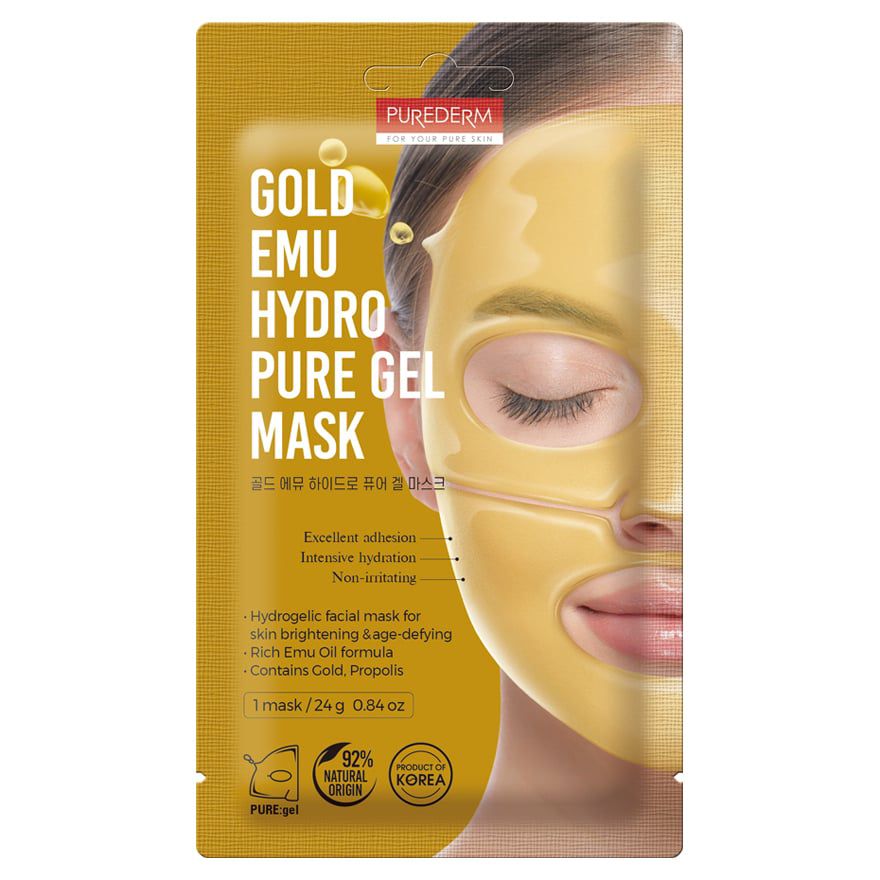 Purederm Gold Emu Hydro Pure Gel Mask 