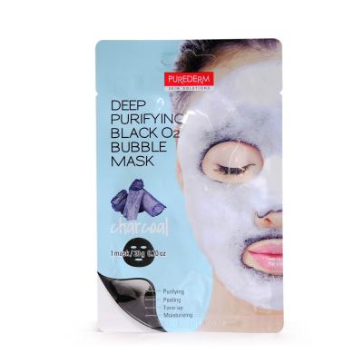 Purederm Deep Purifying Black O2 Bubble Mask