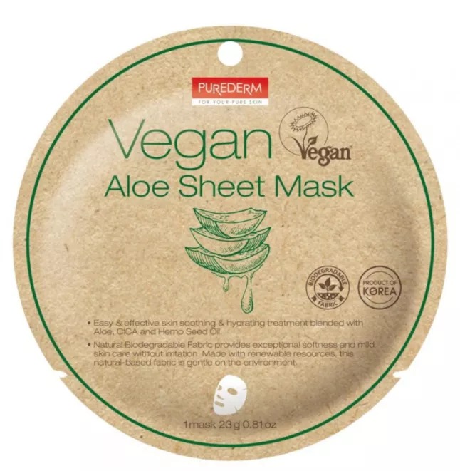 Vegan Aloe Sheet Mask