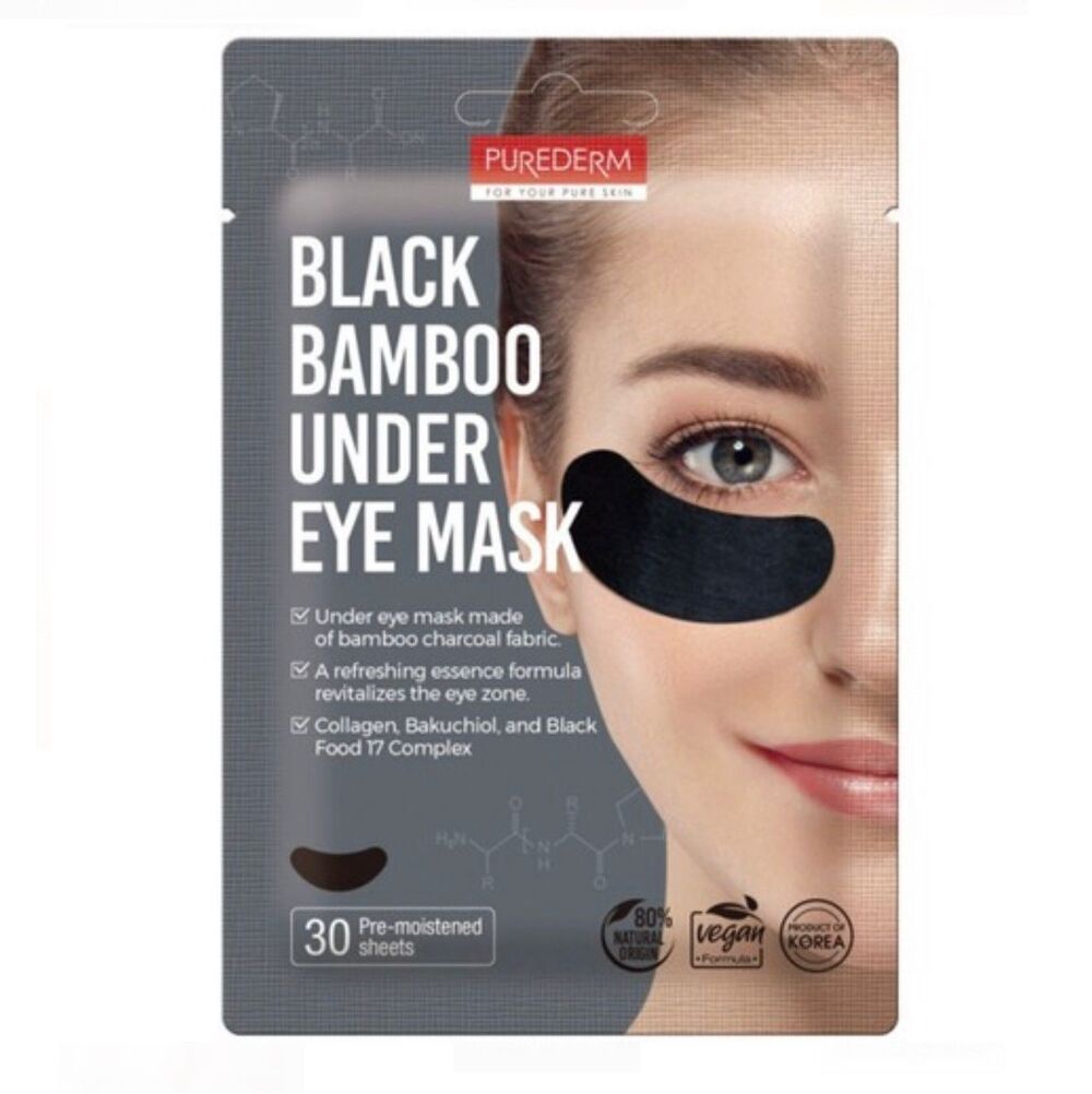 Black Bamboo Under Eye Mask 