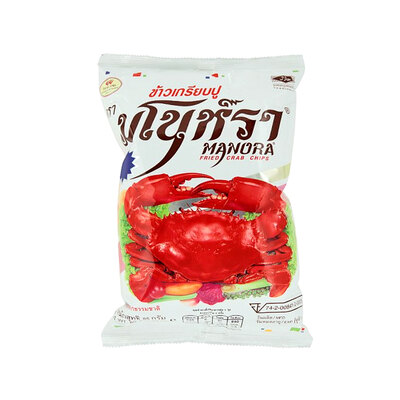 Manora Fried Crab Chips - 75gr