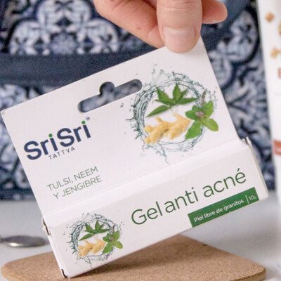 Sri Sri Tattava Gel de Limpieza Anti Acné - 10gr