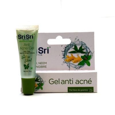 Sri Sri Tattava Gel de Limpieza Anti Acné - 10gr