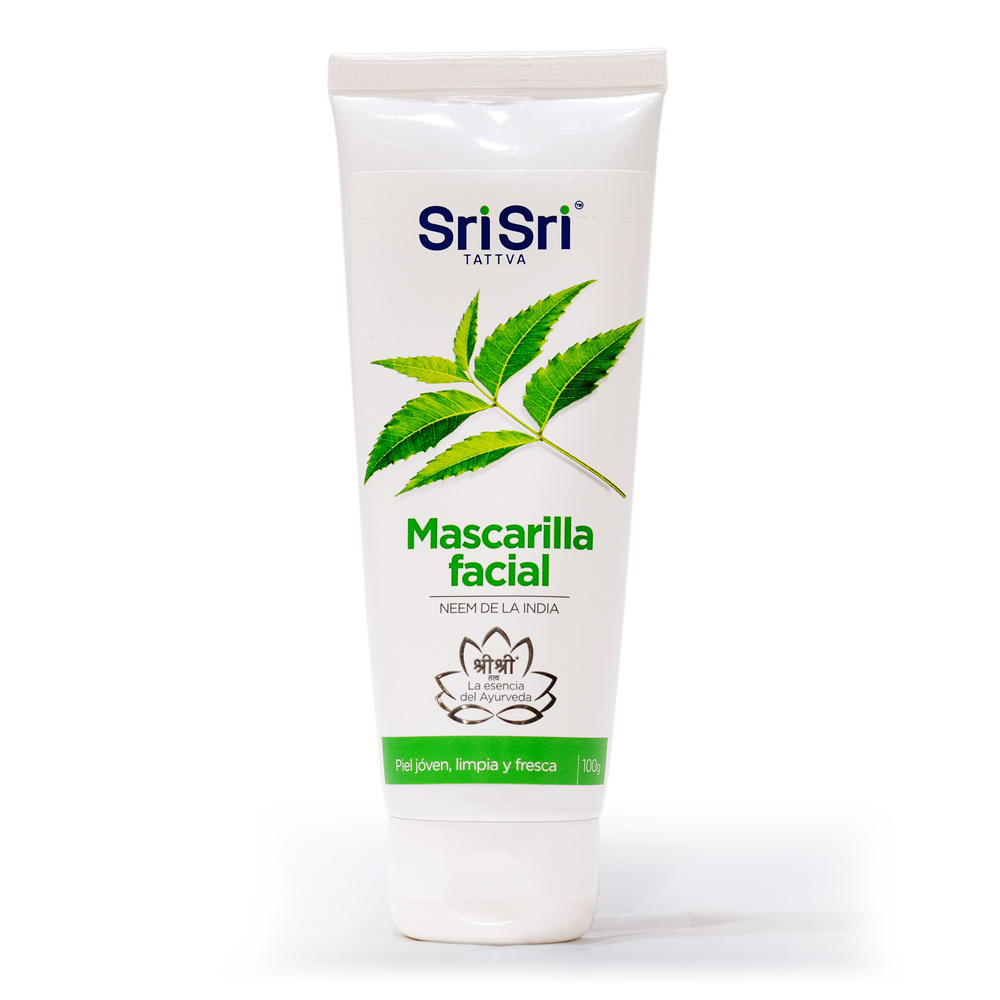 Sri Sri Tattva Mascarilla Facial de Neem de la India - 100gr