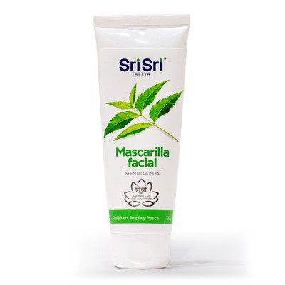 Sri Sri Tattva Mascarilla Facial de Neem de la India - 100gr