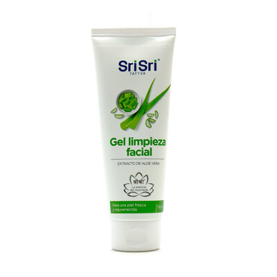 Sri Sri Tattava Gel de Limpieza Facial con Extracto de Áloe Vera - 100 ml