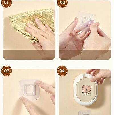 Cepillo Limpia Inodoro de Pared Helid Fanda Marrón