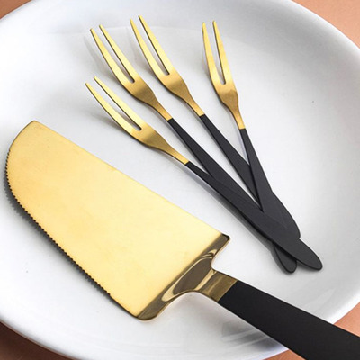 Set Espatula para Servir + 4 Tenedores