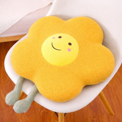 Almohada Para Silla Flor Naranja