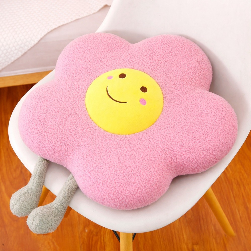 Almohada Para Silla Flor Rosa