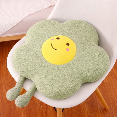 Almohada Para Silla Flor Verde