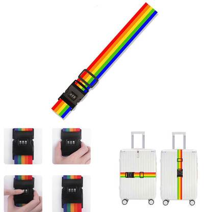 Correa para Equipaje con Clave de 3 Dígitos Rainbow