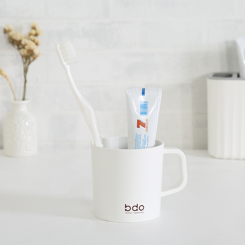 Taza PortaCepillo Blanco