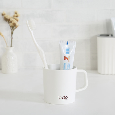 Taza PortaCepillo Blanco