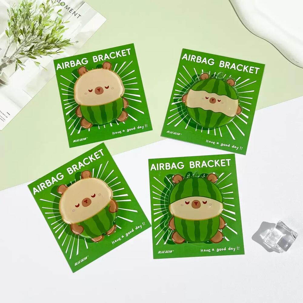 PopSockets Soporte Para Celular Capybara Sandía 1