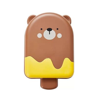 Molde para Helado Paleta de Oso Ice Case x10 Cubitos Marrón