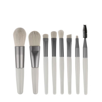 Set de Brochas para Maquillaje Beige - 8u