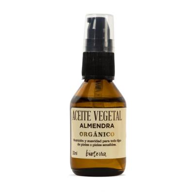 Bioterra Aceite Vegetal Almendra Orgánico - 30 ml