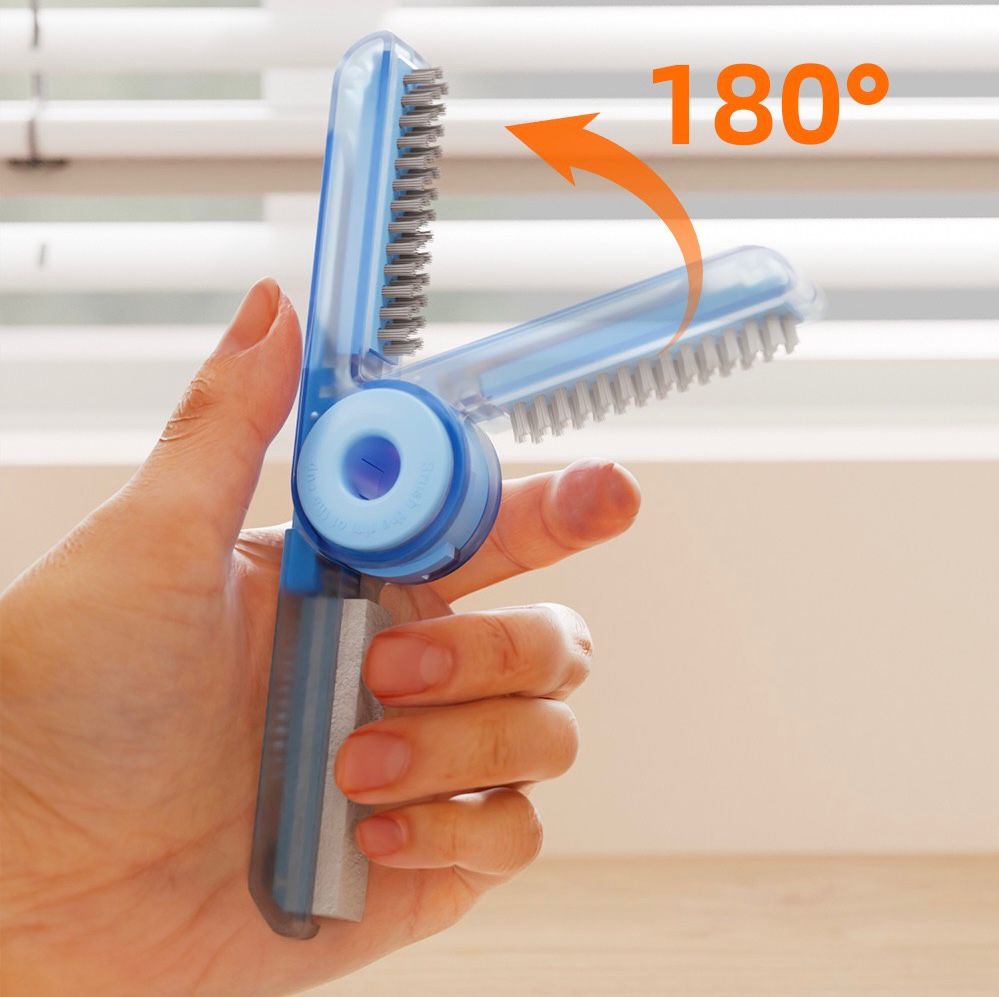 Cepillo Limpiador de Termos/Taza 4 en 1 Azul