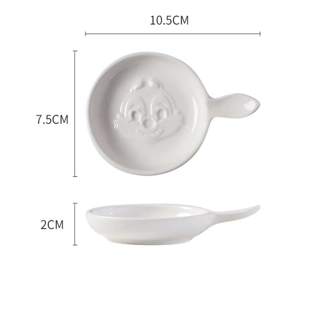 Plato con manija para Salsa Diseño Ardilla