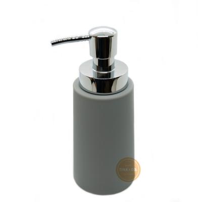 Dispenser de Jabón Gris Plata