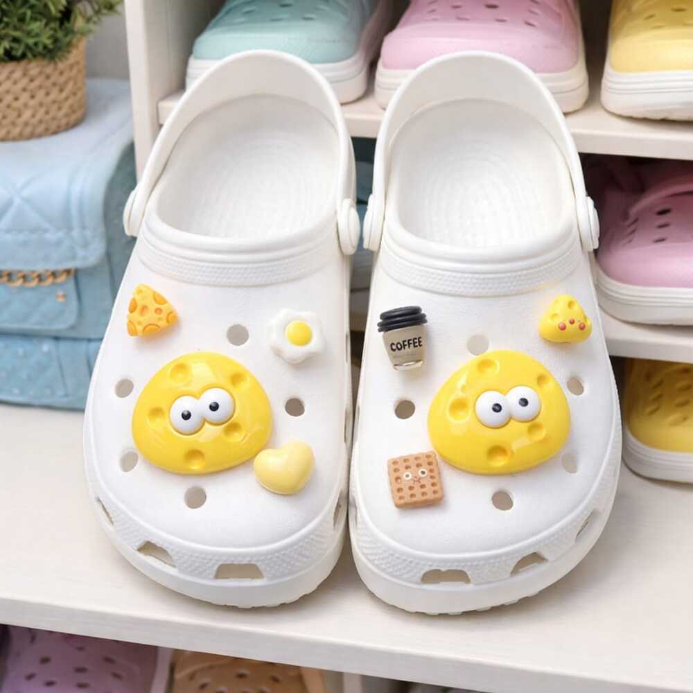 Pines Para Crocs Modelo Cheese