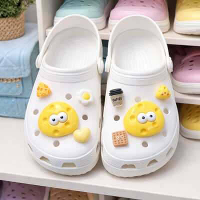 Pines Para Crocs Modelo Cheese