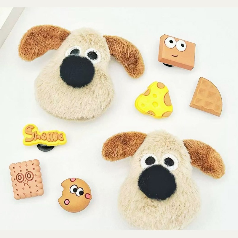 Pines para Crocs Modelo Perrito Peluche