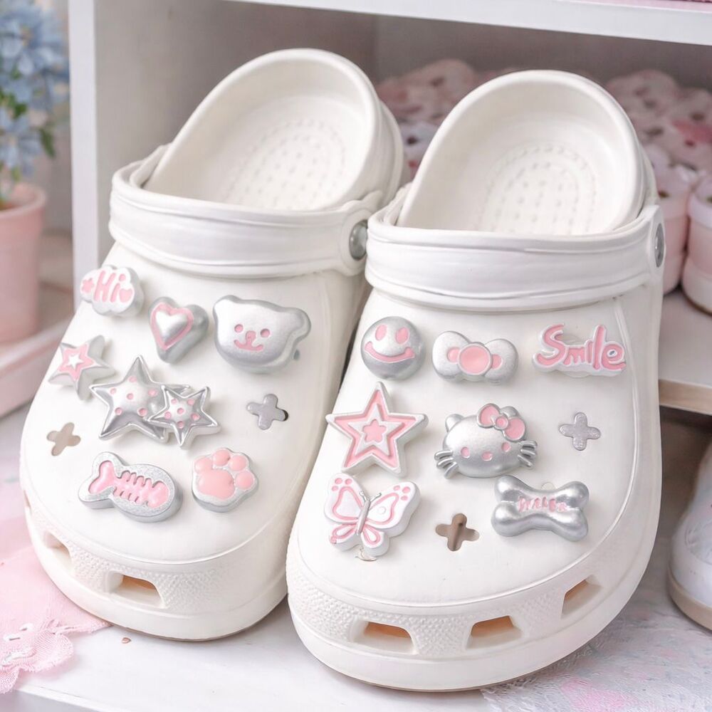 Pines Para Crocs Modelo Hi Smile