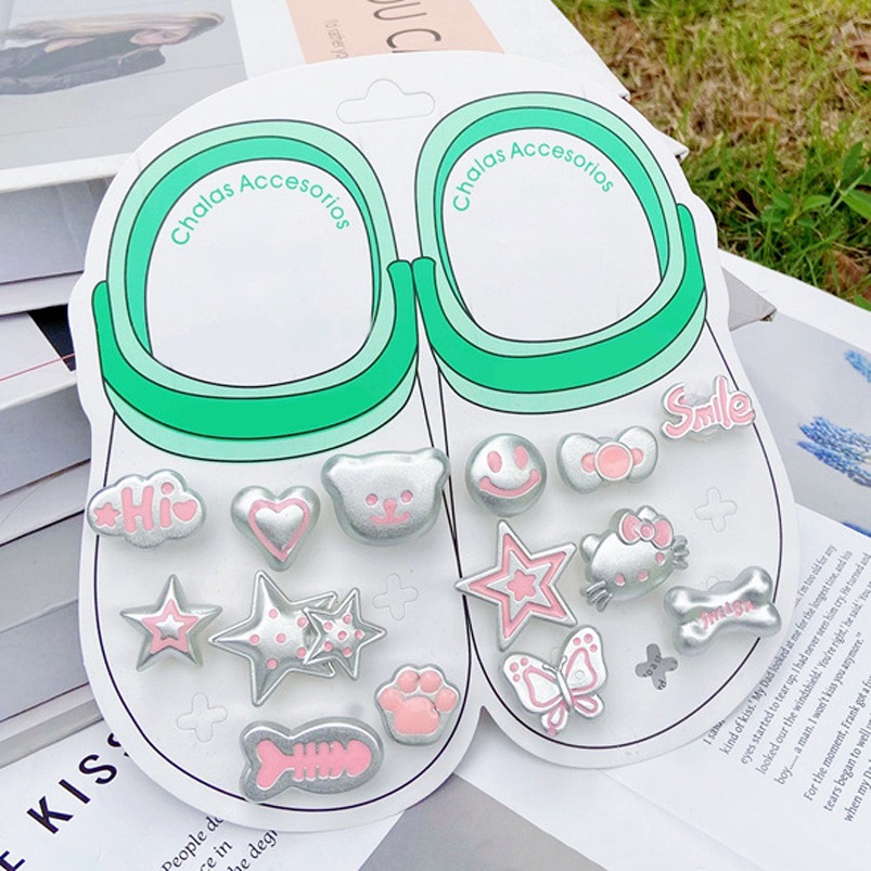 Pines Para Crocs Modelo Hi Smile