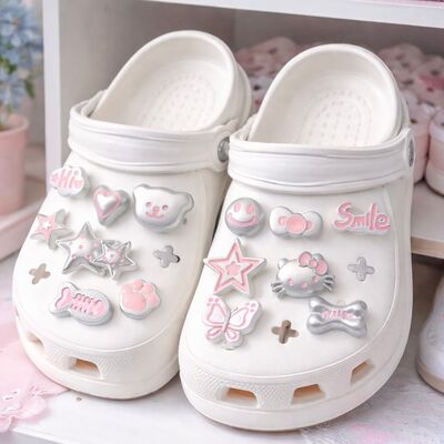 Pines Para Crocs Modelo Hi Smile