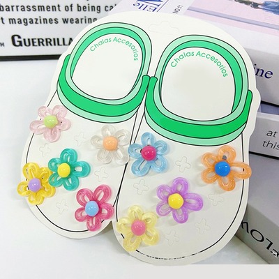 Pines Para Crocs Modelo Flores