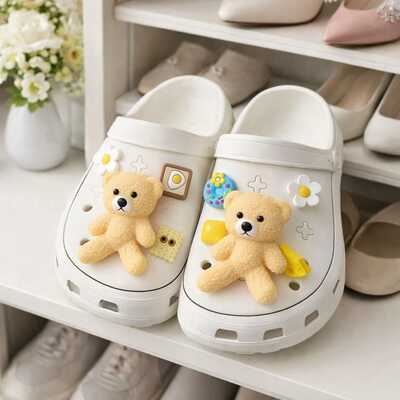 Pines Para Crocs Modelo Oso