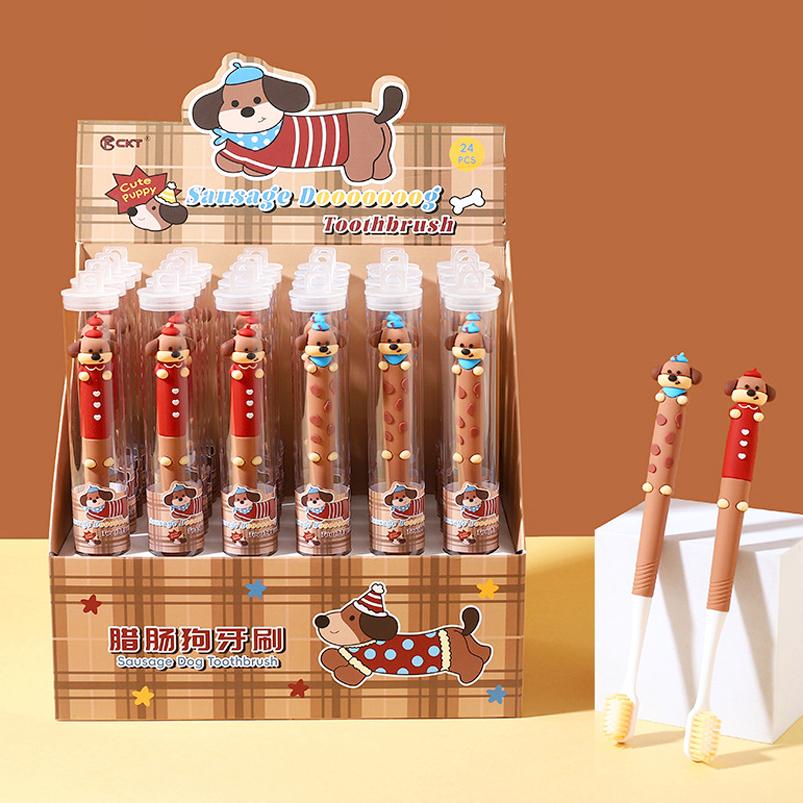 Cepillo de Dientes Perro Salchicha 1 unid