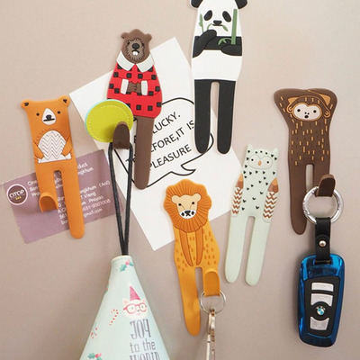 Gancho Magnetico Colgante Diseño Animales Zoológico