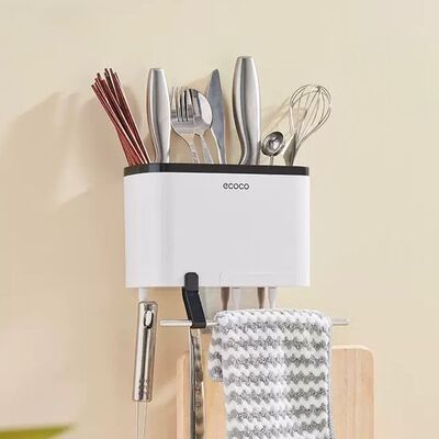 Organizador de Cubiertos con Ganchos sistema Adhesivo Línea Ecoco