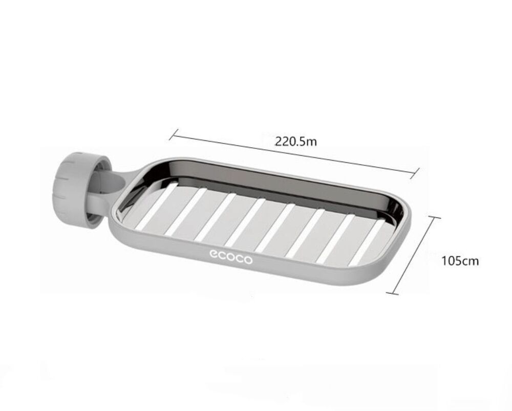 Estante de Bacha con Rejilla Línea Ecoco Corto Gris