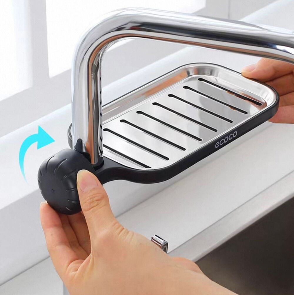 Estante de Bacha con Rejilla Línea Ecoco Corto Negro