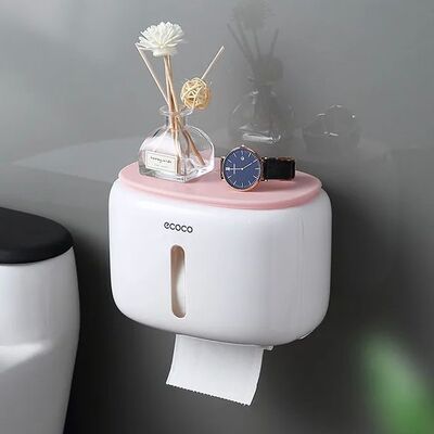 Porta Papel con Adhesivo Línea Ecoco Rosa