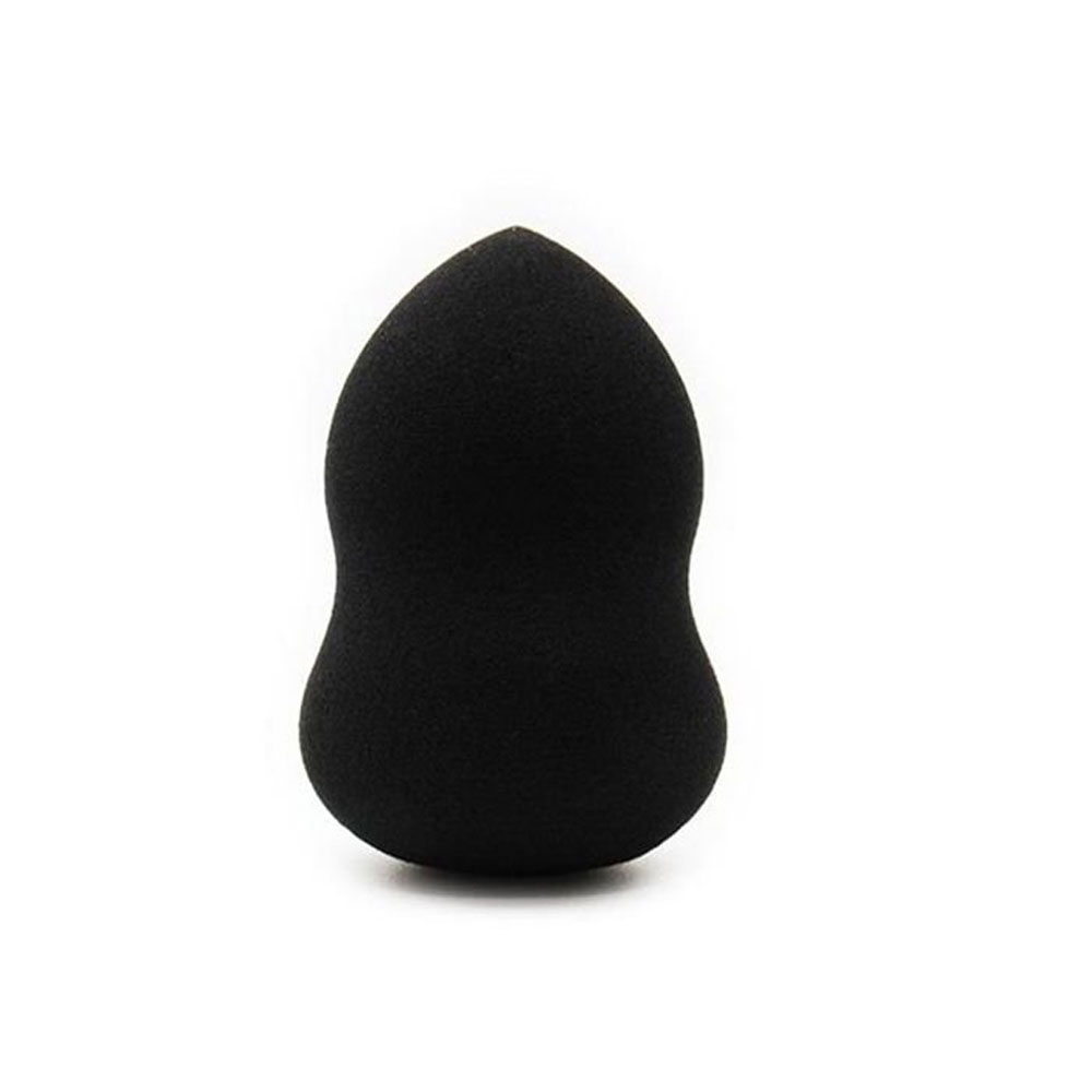 Beauty Blender Ergonómica Negra con Soporte - 1u 