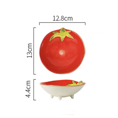 Plato de Cerámica Diseño Tomate