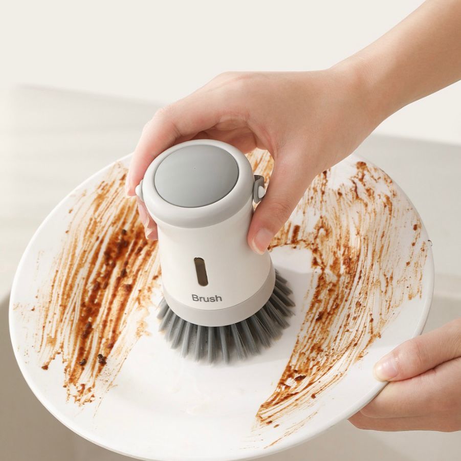Cepillo de Limpieza con Dispenser de Detergente Brush