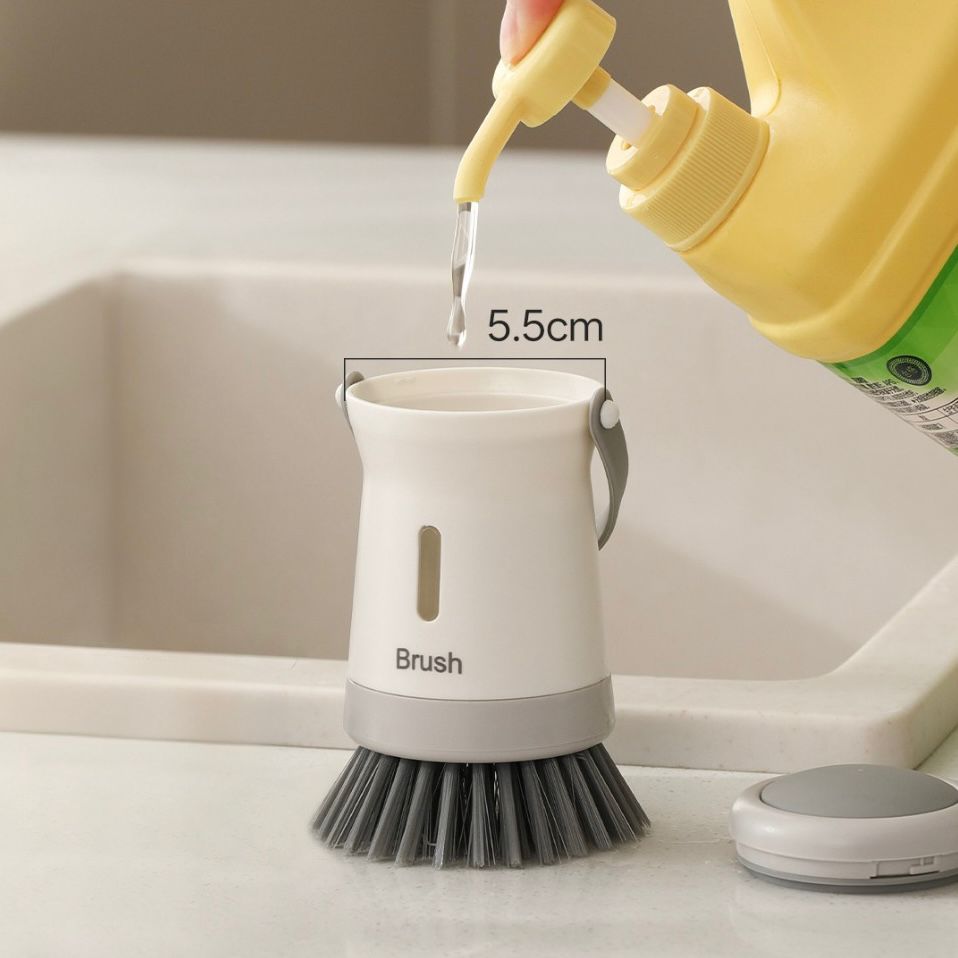 Cepillo de Limpieza con Dispenser de Detergente Brush