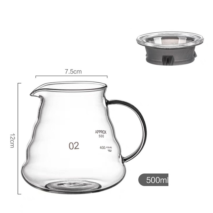 Cafetera de Vidrio - 500ml