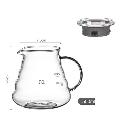 Cafetera de Vidrio - 500ml