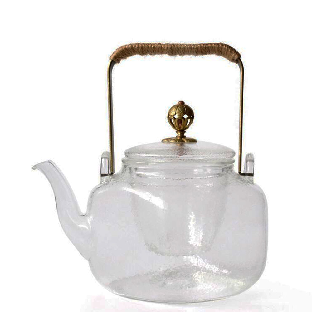 Tetera Cuadrada de Vidrio + Infusor Diseño Dubai