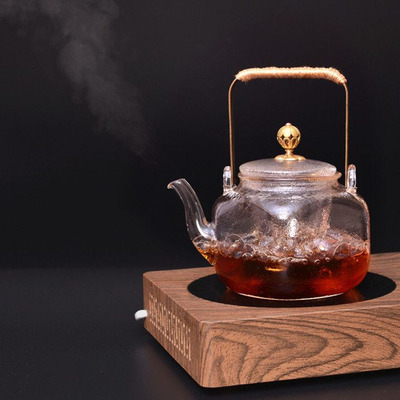 Tetera Cuadrada de Vidrio + Infusor Diseño Dubai