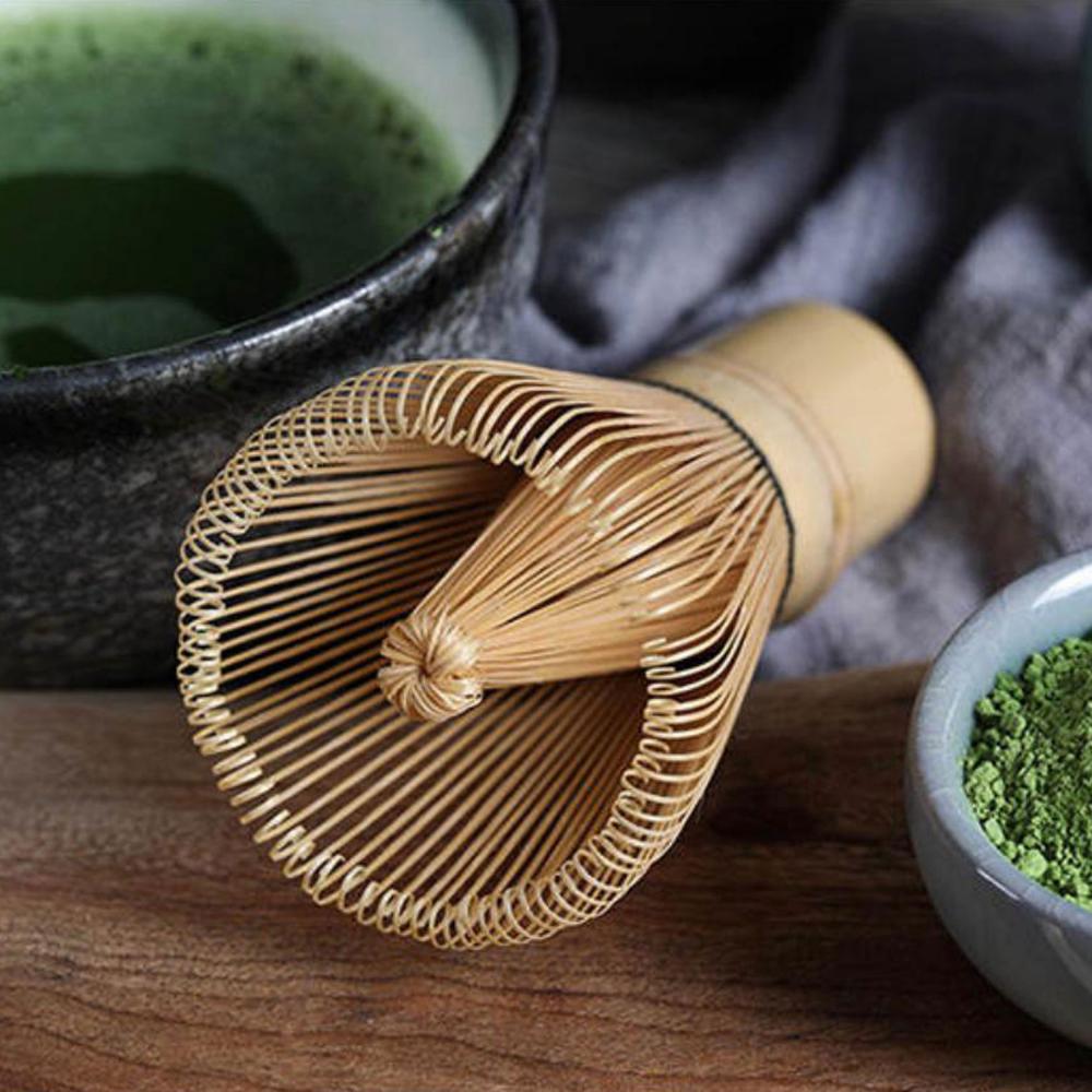 Batidor de Bambú para Te Matcha