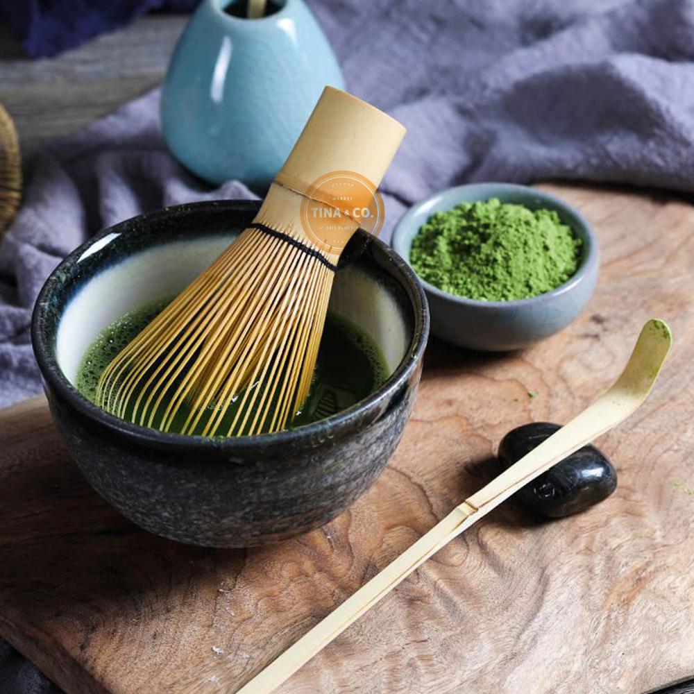 Batidor de Bambú para Te Matcha